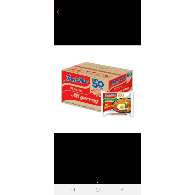 

Indomie Goreng Mie Instan [40 pcs]