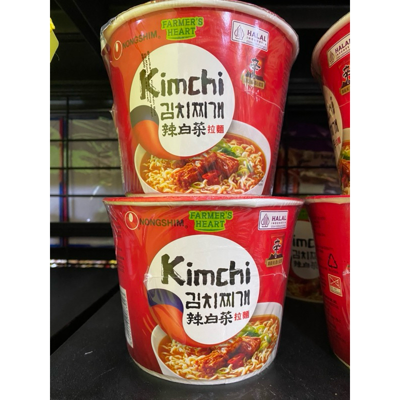 

nongshim kimchi / shin cup / shin ramyun
