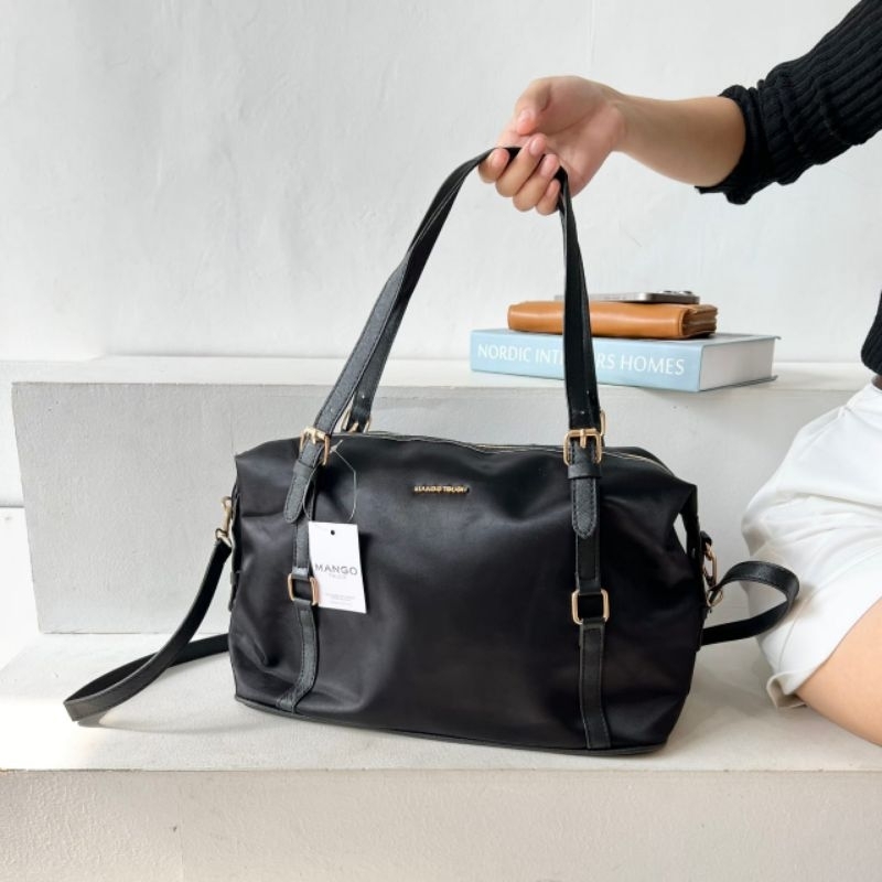 PROMO SALE Tas mango hitam selempang jinjing travel