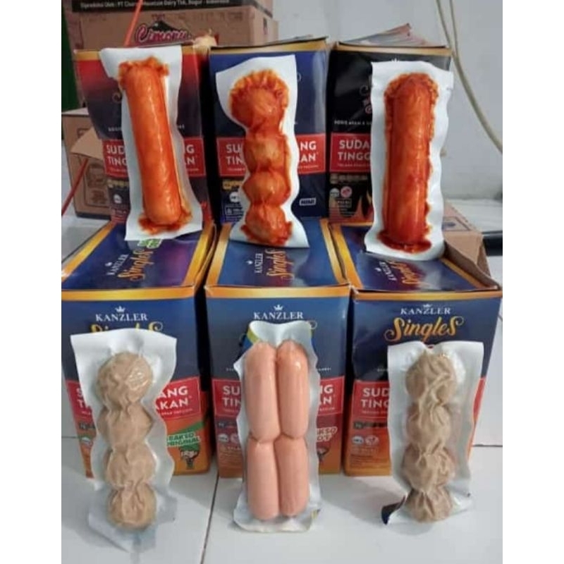 

Sosis kanzler 65 gr semua item isi 12 pcs mix