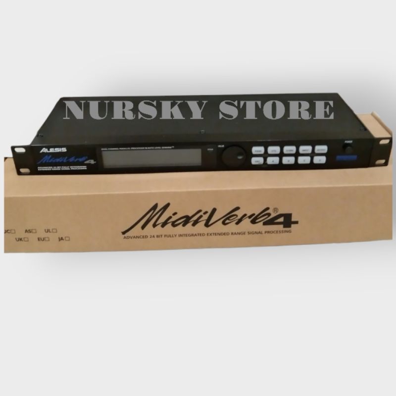 Efek Vokal Alesis Midiverb 4 / MIdiverb4 Malaysia Digital Efek Vocal9