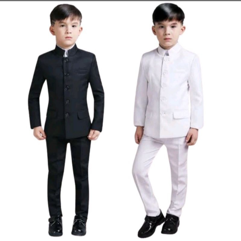 one Set jasko anak laki laki /jas koko mandarin anak
