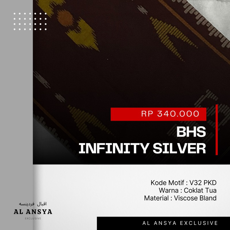 SARUNG BHS INFINITY SILVER