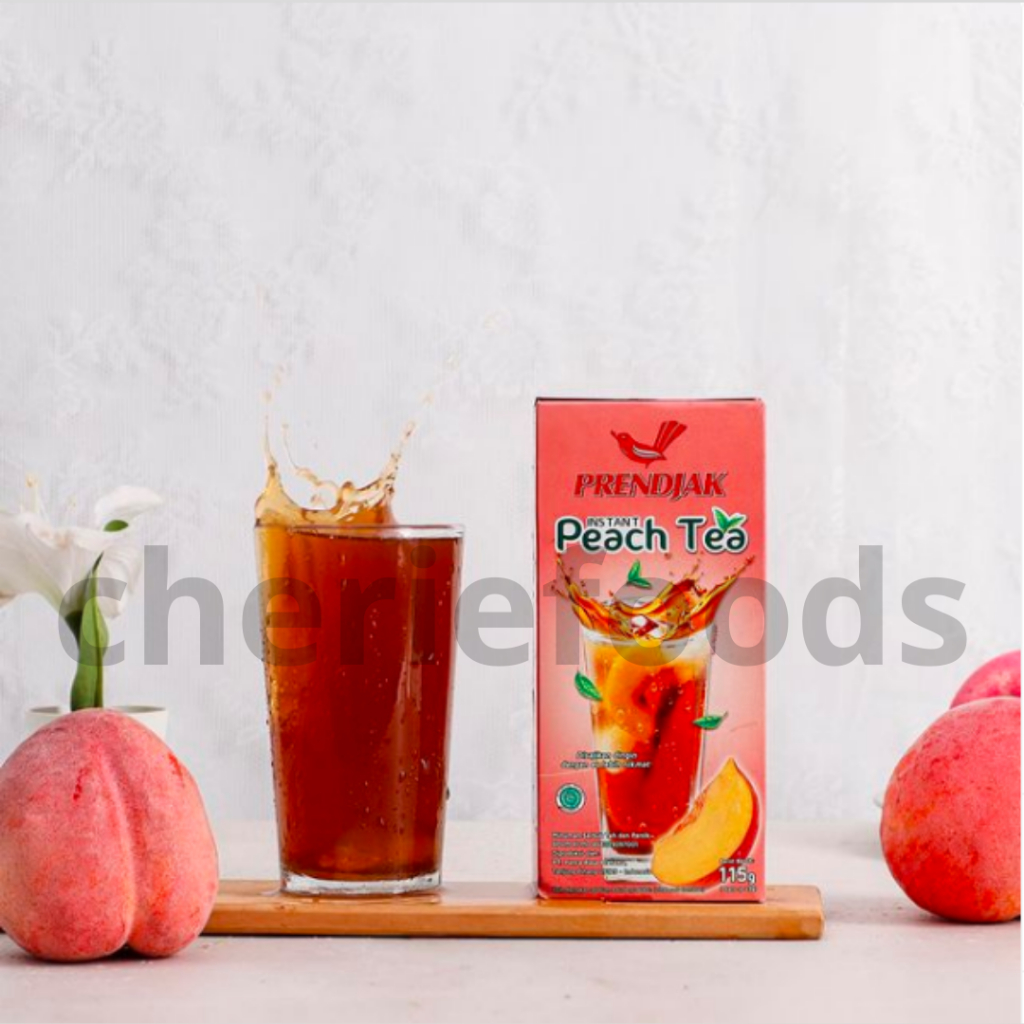 

Teh Prendjak Instant Peach Tea / Lemon Tea 1 Kotak Isi 5 Sachet