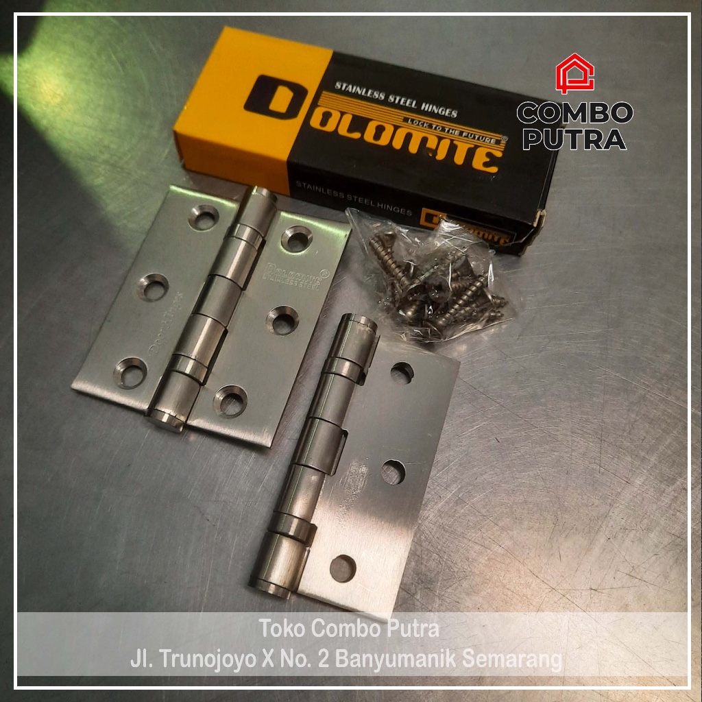 Engsel Pintu Dolomite SN Stainless Steel