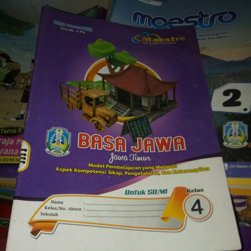 LKS Maestro Bahasa Jawa Kelas 4 dan 6 Semester 2 Ready Stock