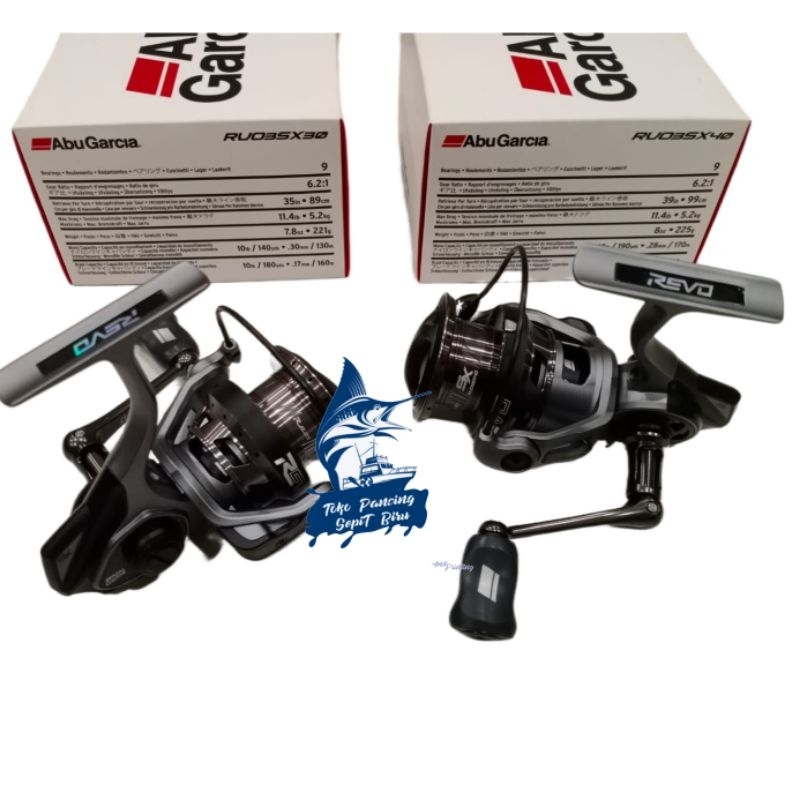 reel abu garcia spinning terbaru revo sx RVO3SX30 dan RVO3SX40 original 9BB | ALAT PANCING| GULUNGAN