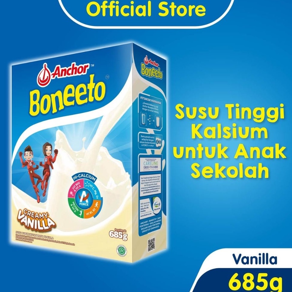 

Model Baru Boneeto Susu Bubuk Anak Sekolah Creamy Vanilla 685g Nutrisi Pertumbuhan Anak untuk Daya Pikir dan Tubuh Aktif C98