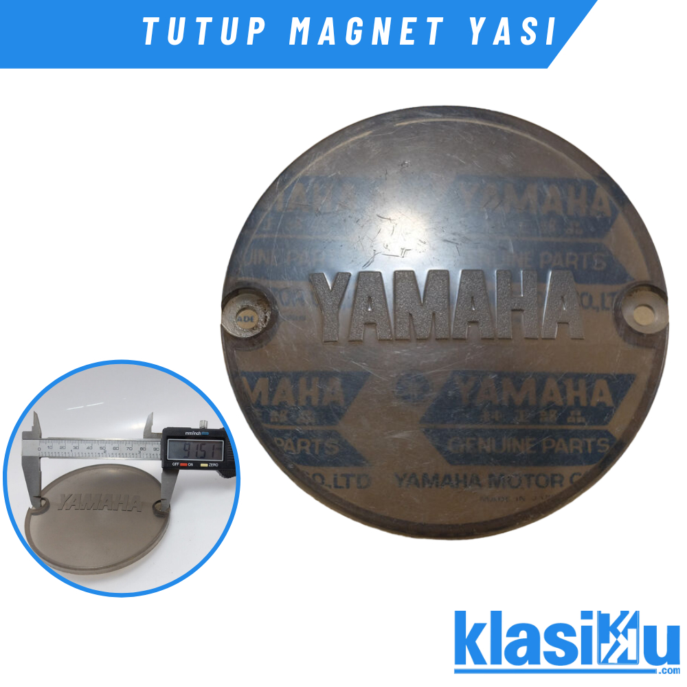 Tutup Cover Block  Magnet Generator Yamaha As1 Yl1 Yl2 Twin V80 V75 Nos