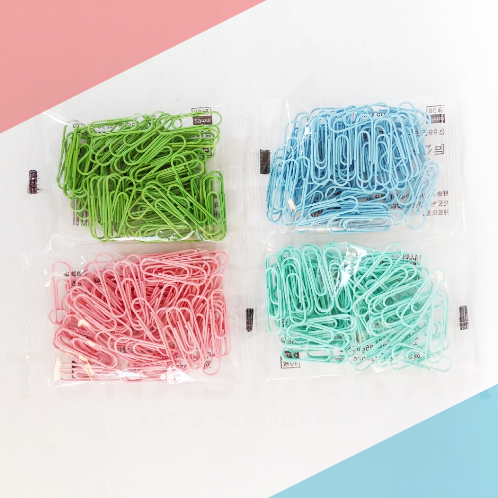 

Color Sprinkle Paper Clip Pack / Klip Penjepit Kertas Warna Warni Lucu