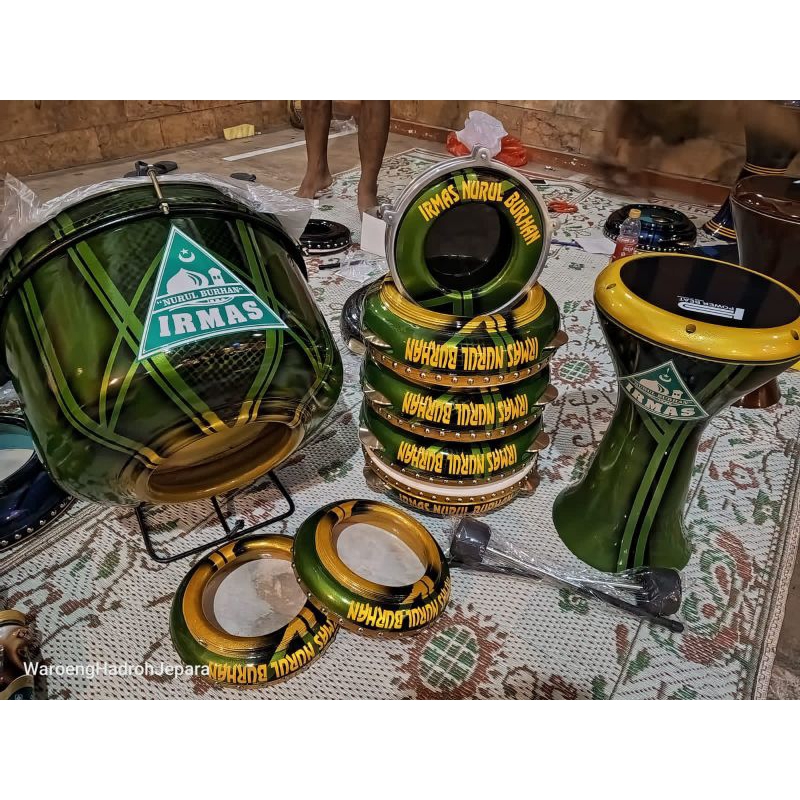 ALAT SET HADROH FULL UKIR