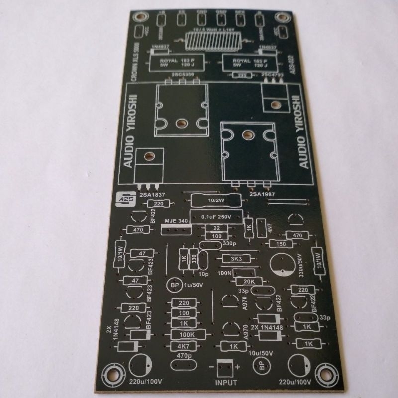 PCB driver power audio yiroshi 1500w