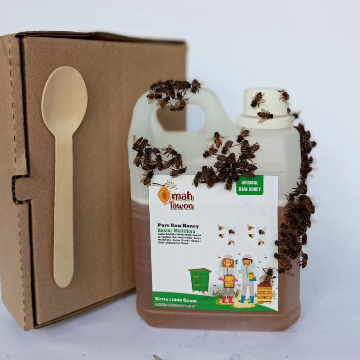 

Laris Madu Murni Omah Tawon Madu Asli Multiflora 1 kg lolos uji lab Dinkes R4
