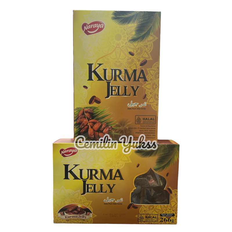 

Naraya Kurma Jelly 266g Date Plum Jelly Candy Permen Jeli Rasa Kurma