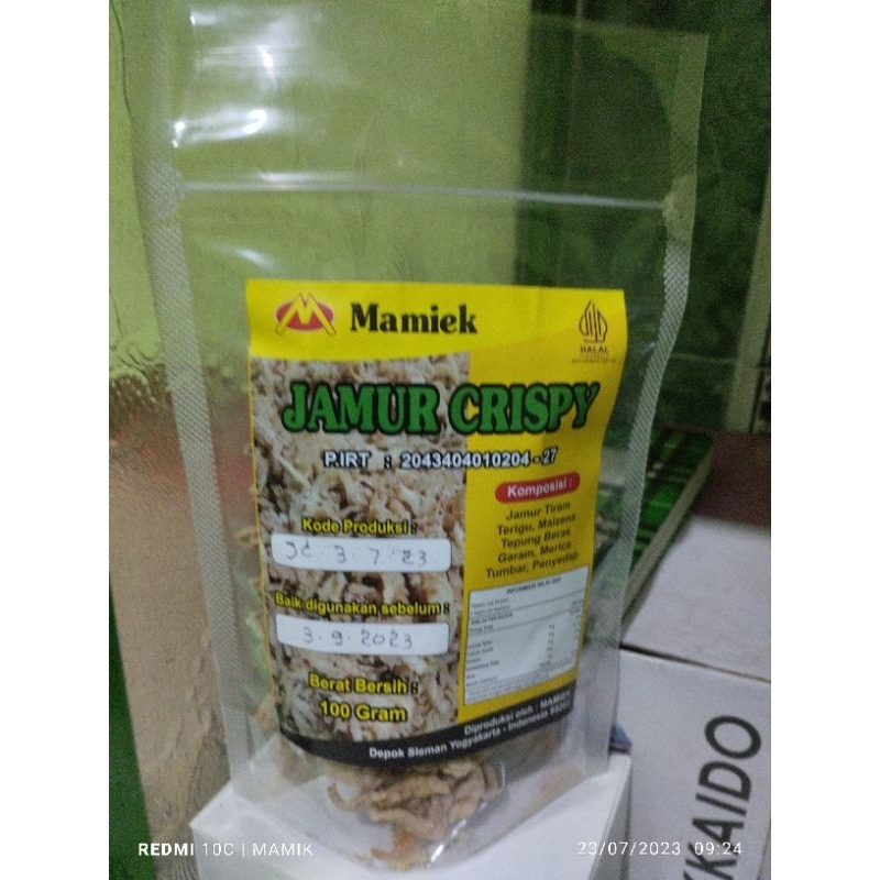 

jamur crispy mamiek