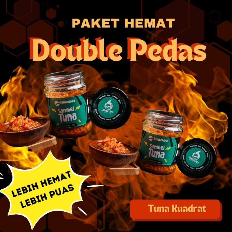 

PAKET HEMAT Double Pedas Sambelapa Tuna