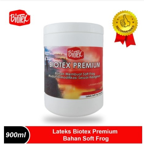 Lateks Biotex Premium Bahan Bikin Soft Frog 900 Ml