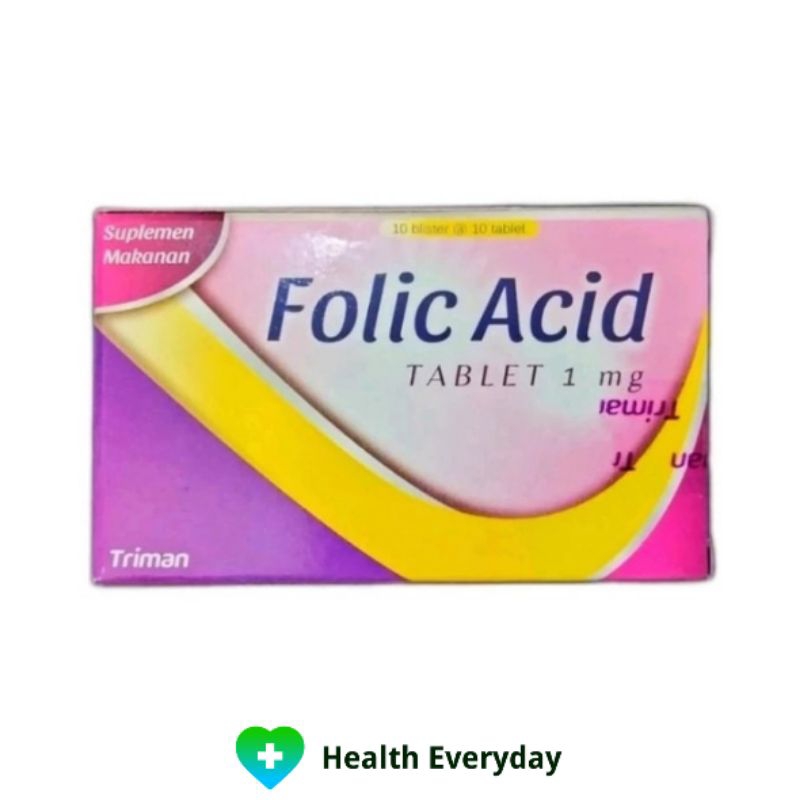 Folic Acid Tablet 1mg TRIMAN