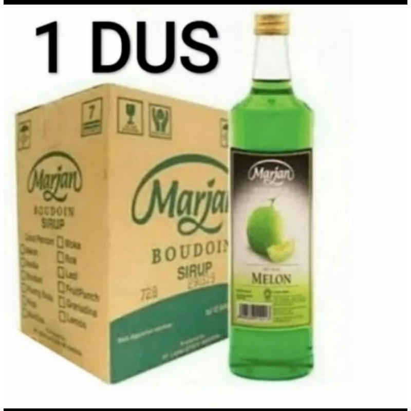 

Sirup Marjan Rasa Melon per dus isi 12 botol gojek/ grab only