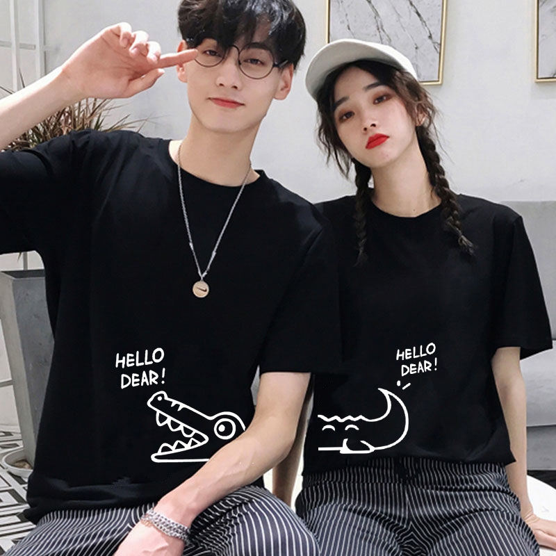 baju kapel CROCODILE atasan murah kapelan cowok cewek Kaos couple pria wanita lengan pendek gambar b