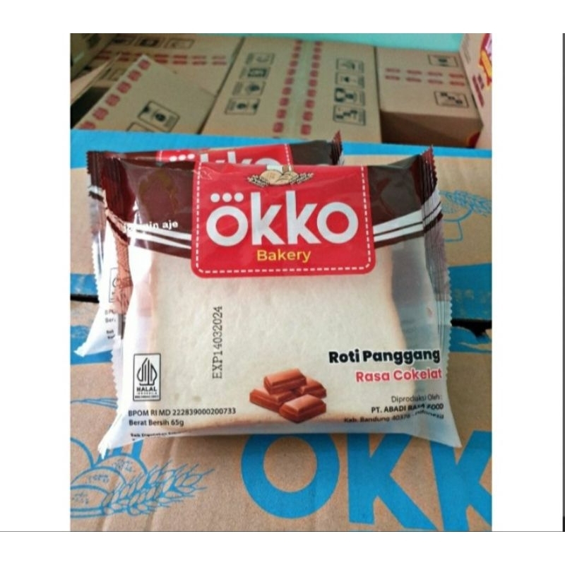 

ROTI PANGGANG OKKO 4 MACAM VARIAN RASA