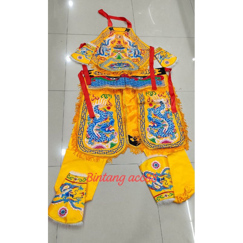 baju tatung/oto /otto - naga -kuning- taiwan - g24