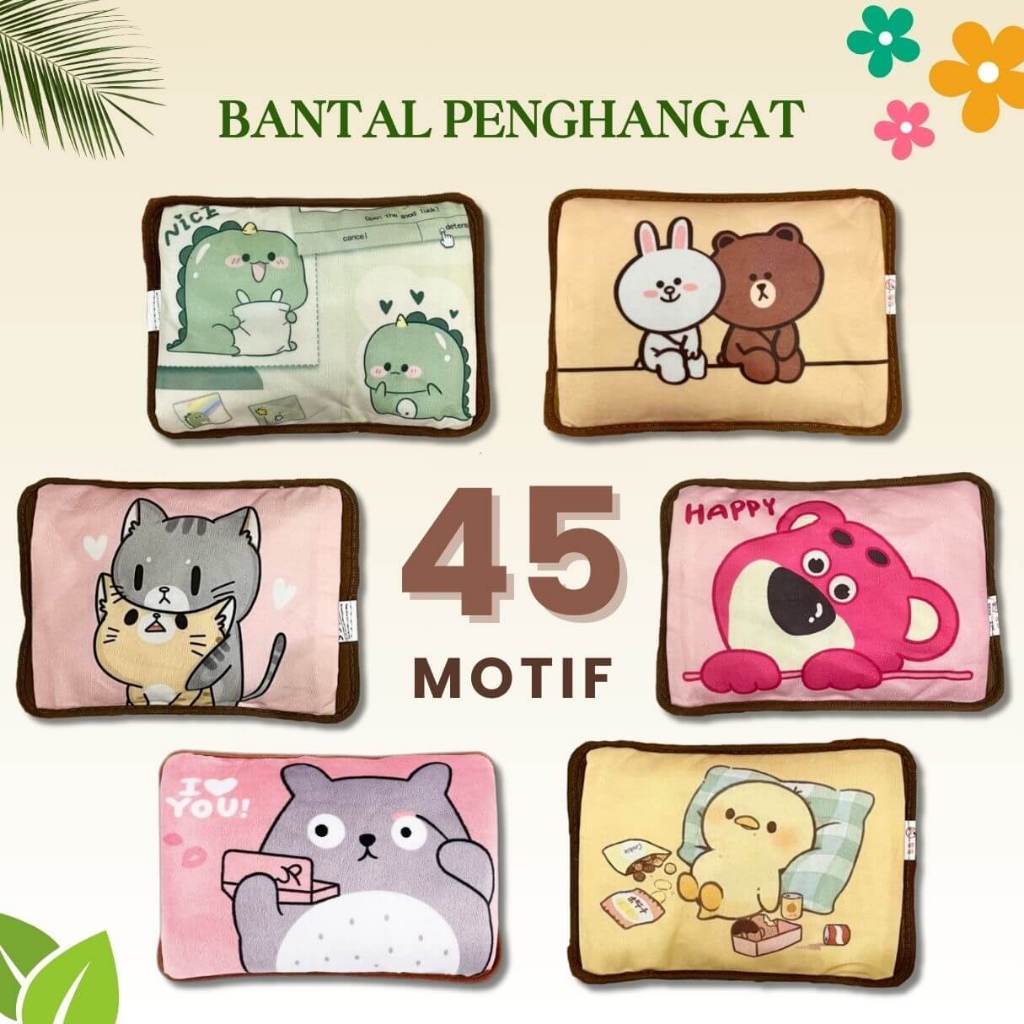 Bantal Penghangat Perut Haid - Bantal Terapi Panas - Bantal Penghangat Elektrik - Kompres