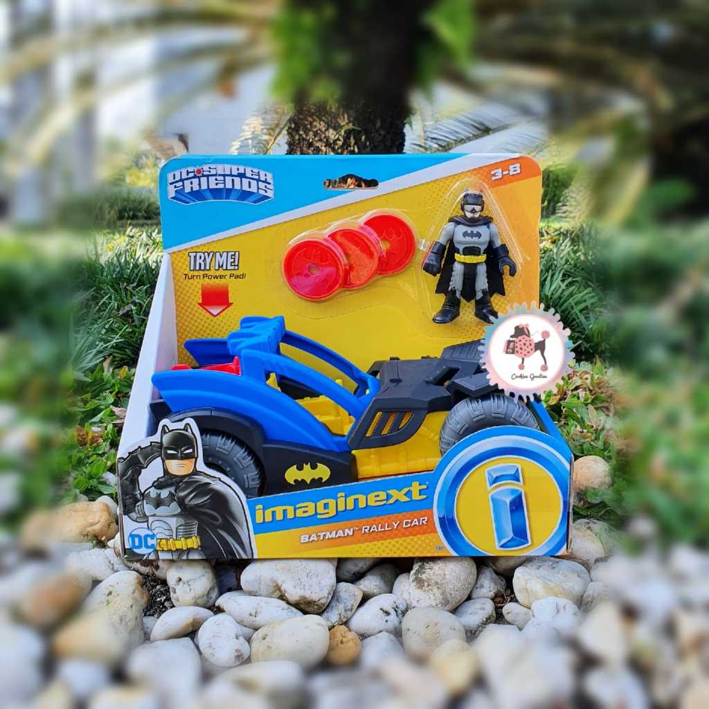 Imaginext DC Super Friends Batman Figure & Rally Car