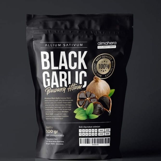 

Almahera Black Garlic Bawang Hitam Putih 100gr ORIGINAL