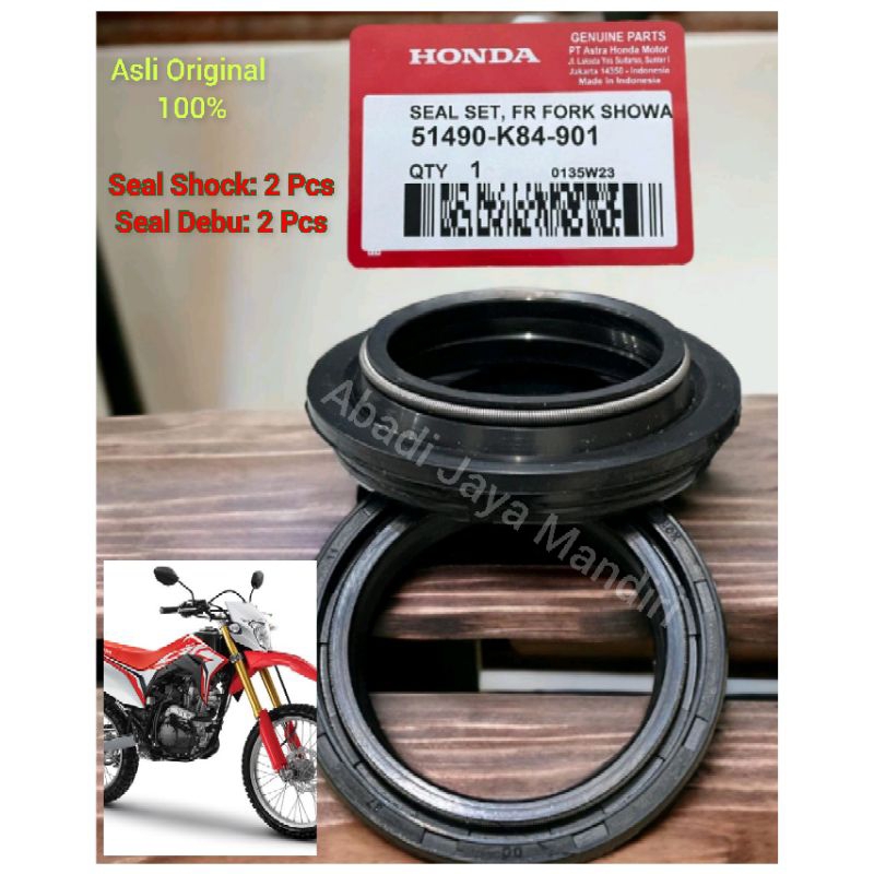 Seal Sil Shock Sok Fr Fork Showa Original USD CRF 150 full Set  (4.PCS)