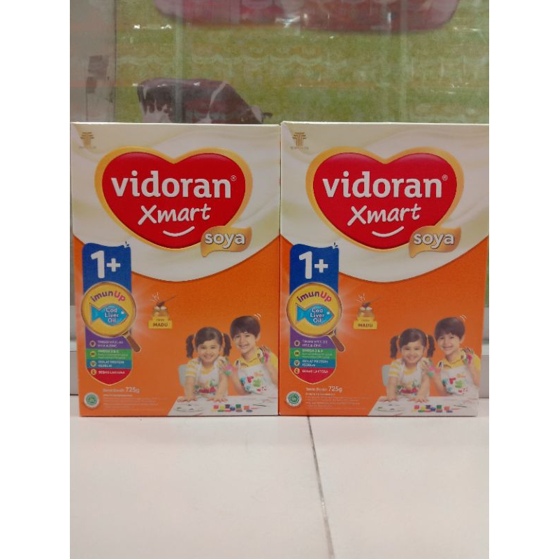 Vidoran Xmart soya 1+ madu 725gr