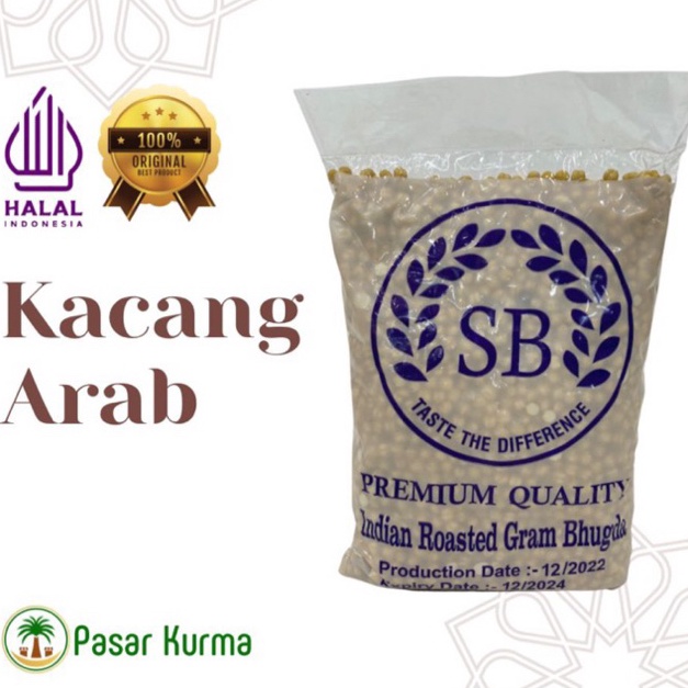 

Terlaku Kacang Arab Chikpeas 1kg Roasted Kacang Jagung D4