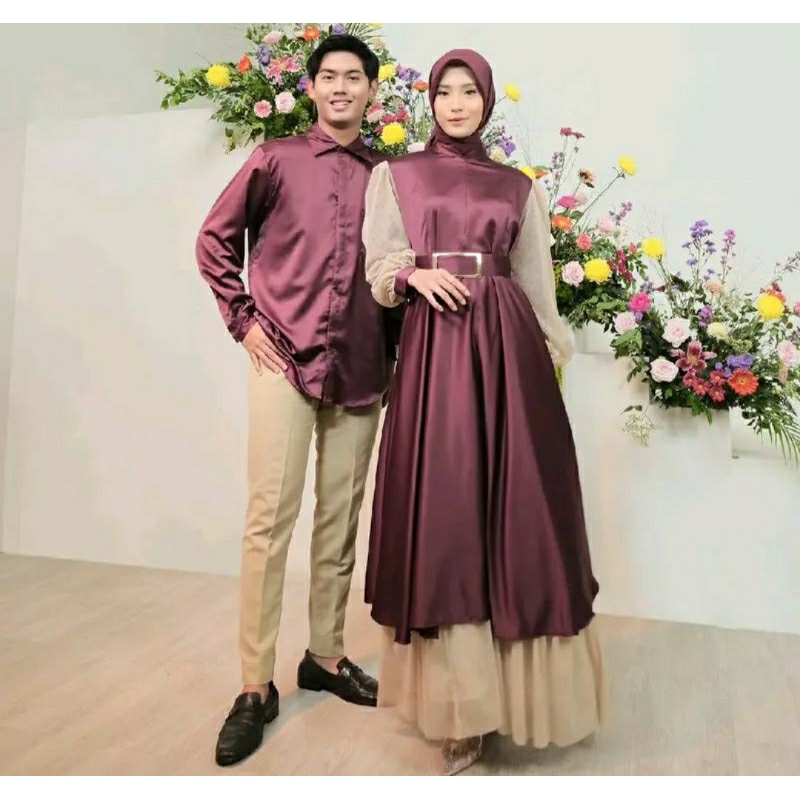 Shafira Dress MK/Solfieshop/Dress kondangan/Dress perempuan terbaru/fashion dress best seller/Dress 