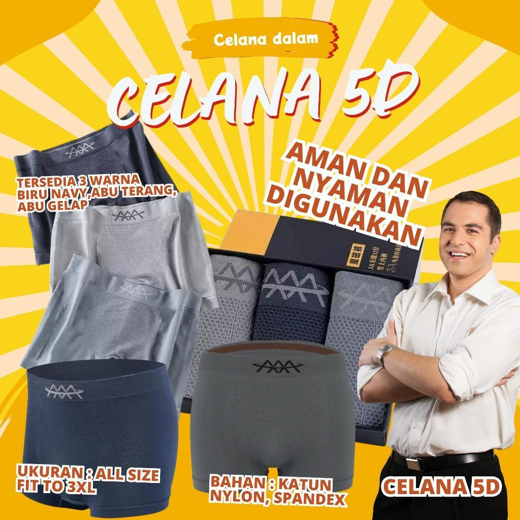 Celana Dalam Pria Boxer 5D Magnetik Import Murah New Melar CD Therapy | DALEMAN MURAH BOXER MAGNETIC
