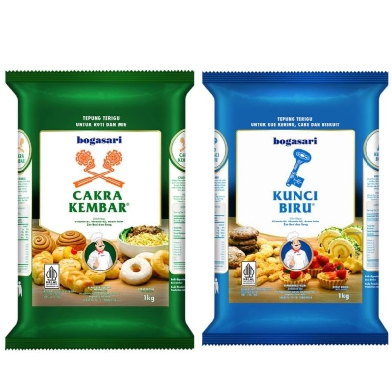 

KUNCI BIRU/CAKRA KEMBAR TEPUNG TERIGU 1KG