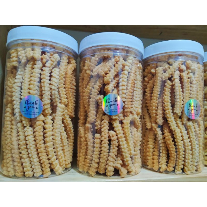 

Kue Akar Kelap Manis,Cemilan Khas Betawi/Toples 325gram