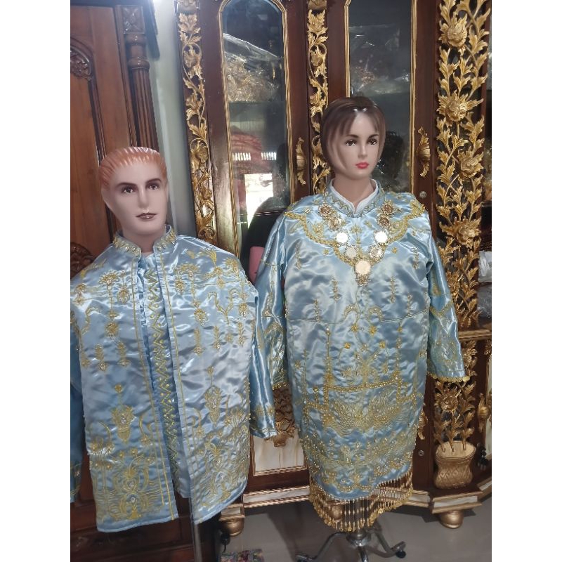 baju pengantin adat Palembang
