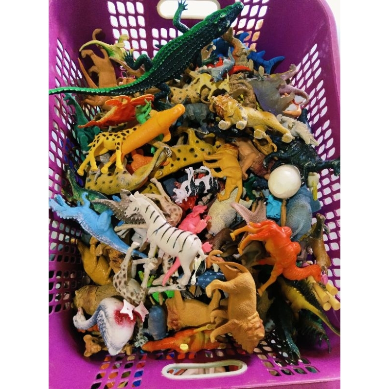 mainan hewan karet kiloan pL