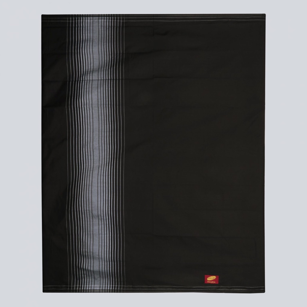 Sarung ATLAS Premium 720 Original Warna Polos Hitam