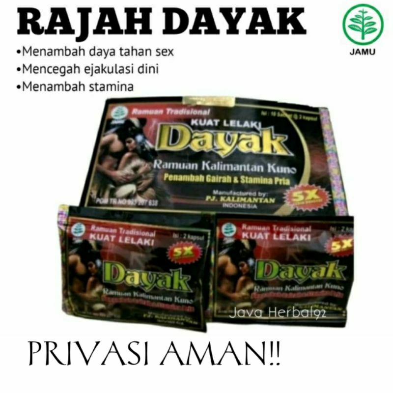 RAJAH DAYAK RAMUAN KHAS KALIMANTAN