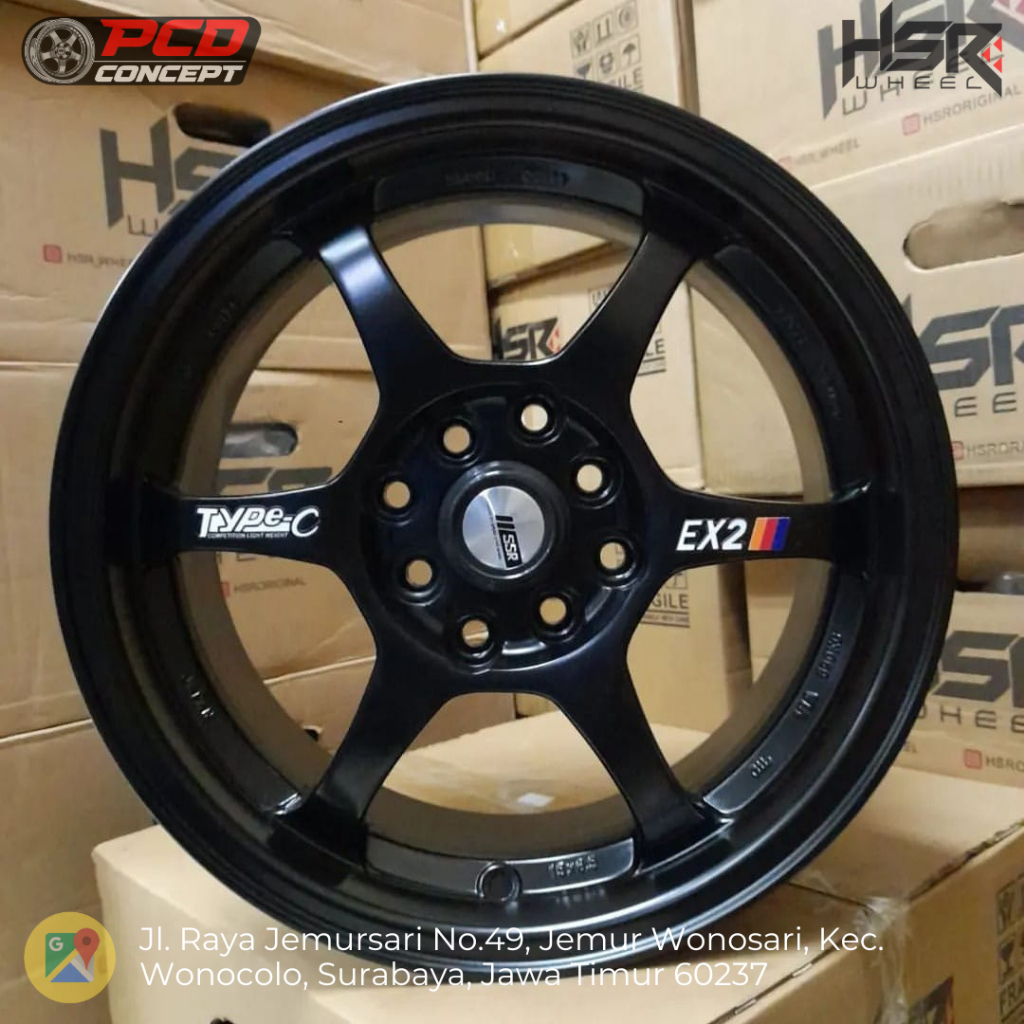 velg ssr type c r15 lokal velg racing mobil ssr type c ring 15