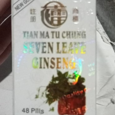 Tian Ma Tu Chung Seven Leave Ginseng Original