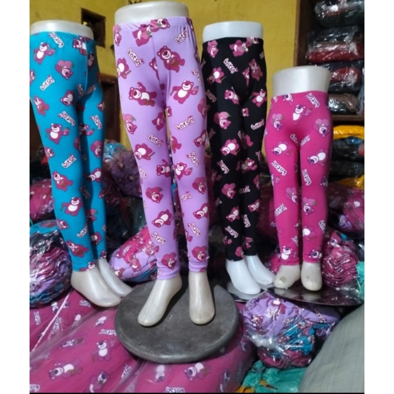 Lejing anak LOTSO pony mixue sakura karakter grosir legging ecer PILIH WARNA