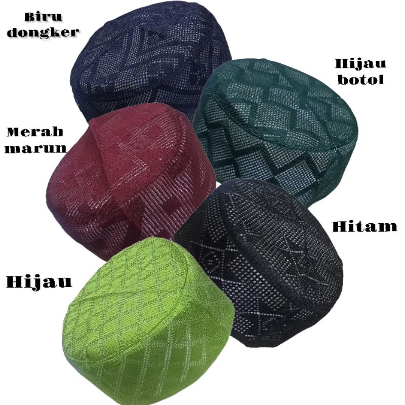 grosir peci jaring lulu warna mix random lusinan 12pcs