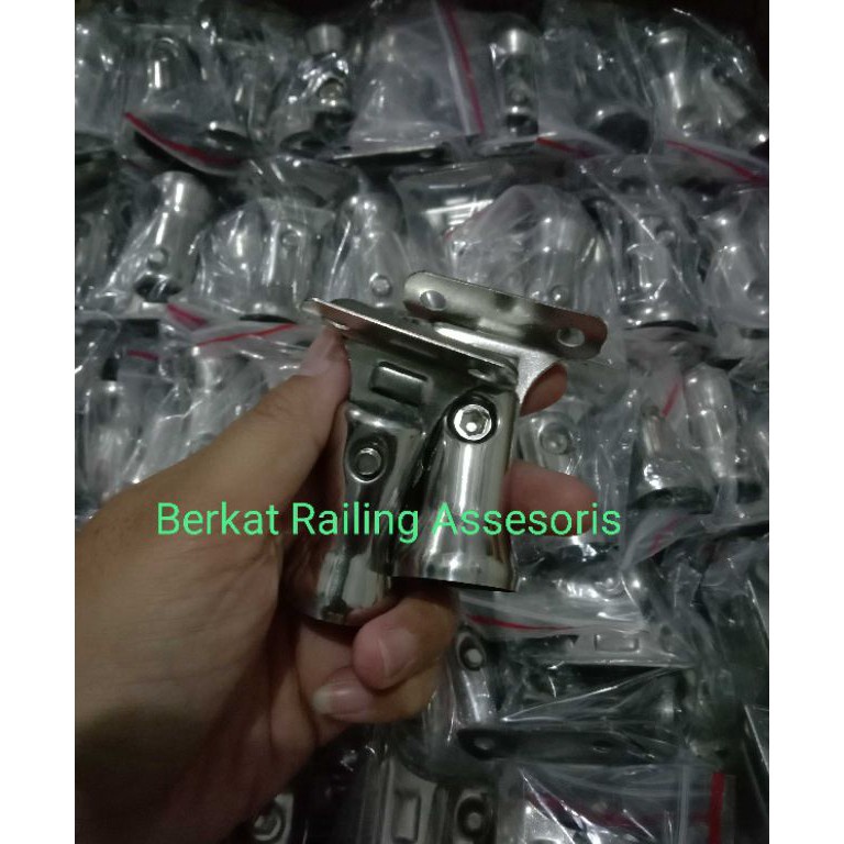 Lebih hemat Railing Tangga Kepala Tiang  Lonceng Tiang Railing SS 34