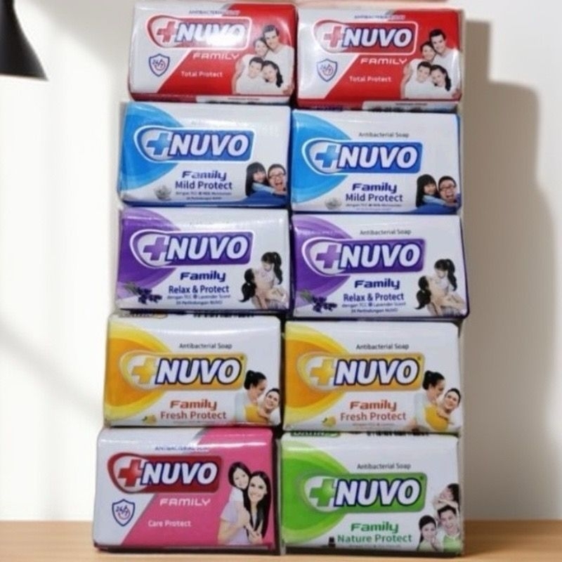 Sabun Nuvo Batang 72g sabun mandi nuvo all varian