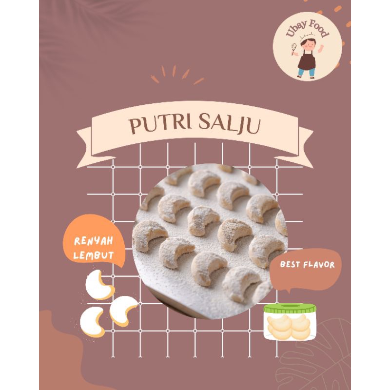 

Kue Putri Salju Murah Premium 250 gram