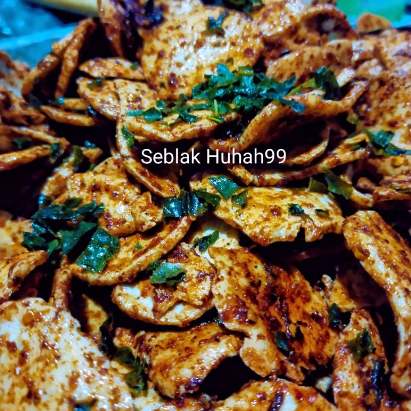 

keripik Basreng bulat Basreng koin pedas daun jeruk isi 1.kg