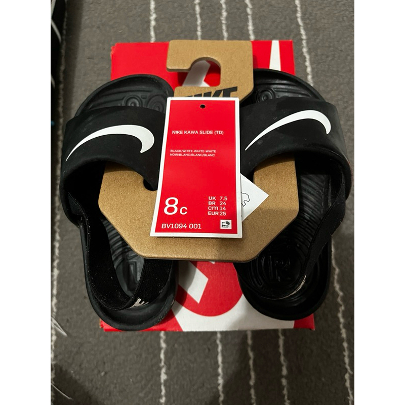 preloved nike kawa slide