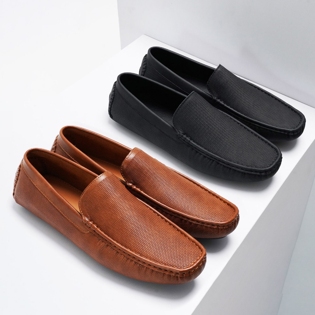 Gabino Sepatu Pria Moccasin Slip On Casual Marvin - G2BB3003
